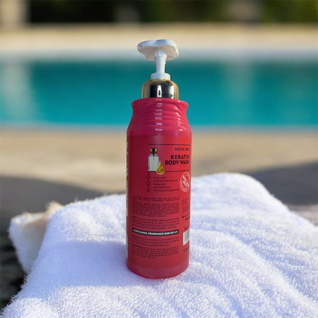 🧴 KERATIN BODY WASH – DDONNA